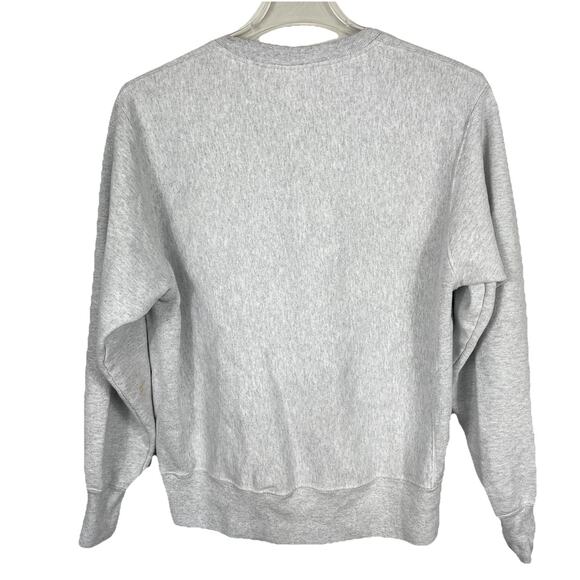 Vintage Champion Reverse Weave Sweatshirt Size Medium Gray Clemson Crew Neck - Picture 2 of 9